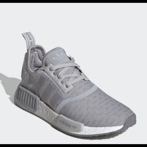 LIKE NEW NMD R1 adidas grey size 5.